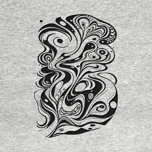 Abstract Psychedelic Nature T-Shirt